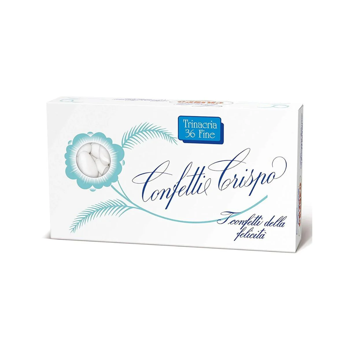 CONFETTI CRISPO - Confetti Mandorla Trinacria 36 Fine Bianchi - 1Kg