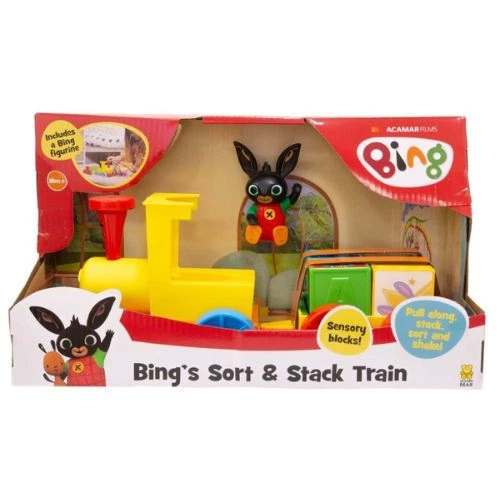Bing – Treno Ordina e Impila con Personaggio Bing
