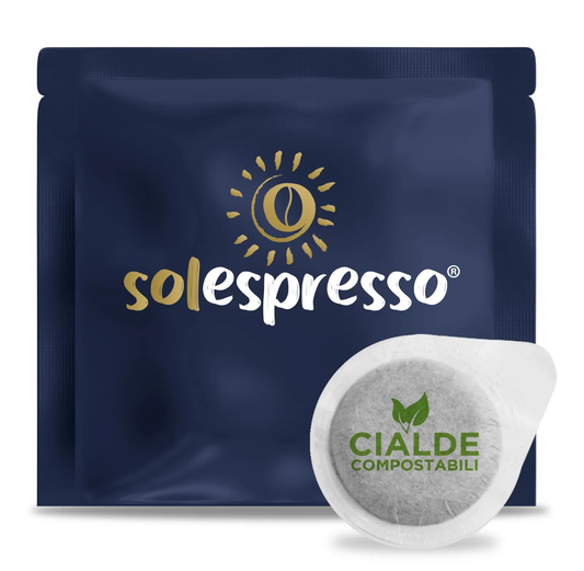Solespresso Classico Cialde Compostabili - Confezione da 50 Cialde ESE 44mm