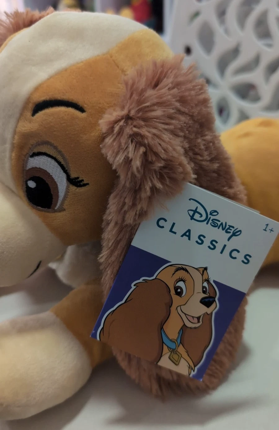 Lilli Vagabondo Peluche Disney 45 cm