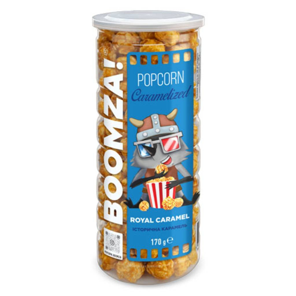 Pop Corn Boomza Royal Caramel 170gr