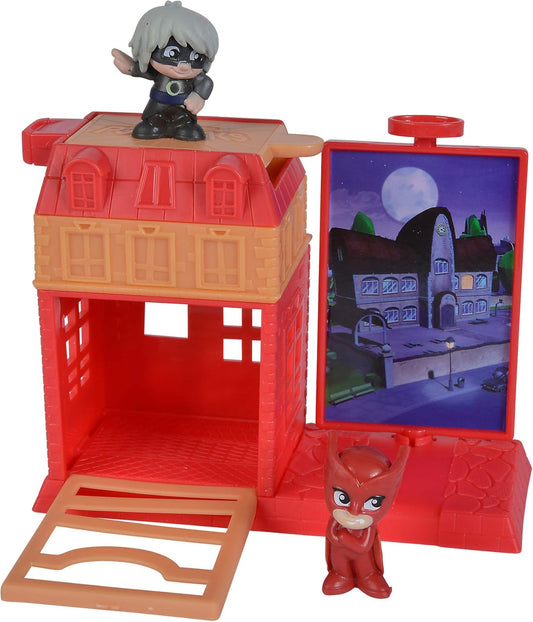PJ Masks Eulette & Luna Girl - Set Gioco Quartier Generale e Personaggi Hasbro