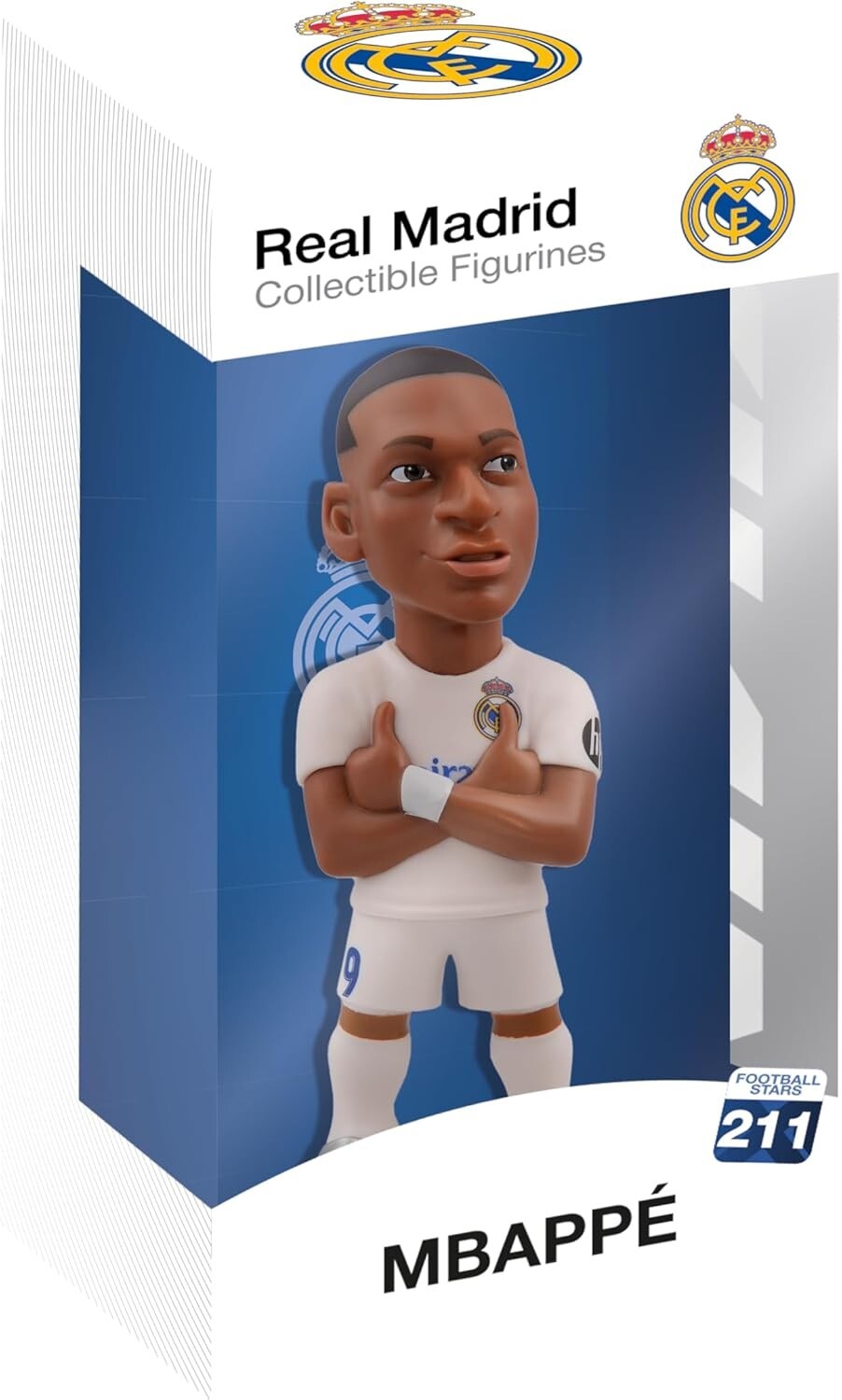 MBAPPE' Minix Collectible Figurines Special Edition Real Madrid Mbappe' Calcio