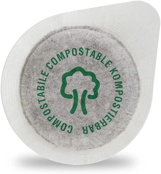 Borbone Cialde Caffè Espresso Ginseng Compostabili ESE 44 mm - Confezione da 18 Cialde