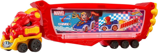 Hot Wheels RacerVerse Marvel Hulkbuster Hauler - Camion Trasportatore Mattel
