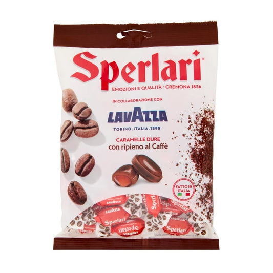 Caramelle Dure Sperlari in Collaborazione con Lavazza - Con Ripieno al Caffè