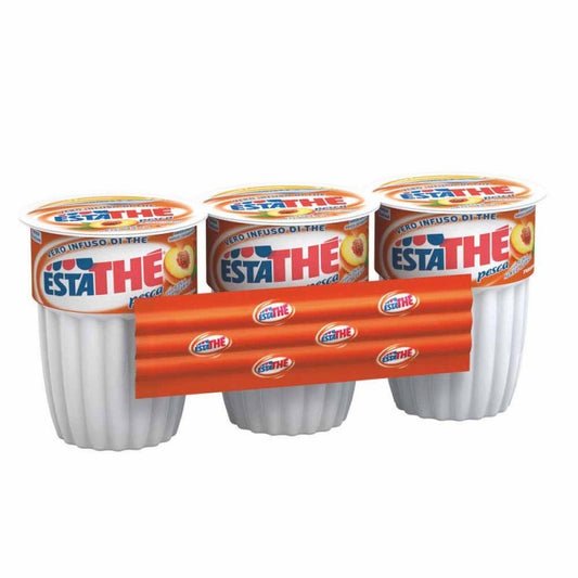 Estathé Pesca 6 Break Bundle Bicchiere Ferrero