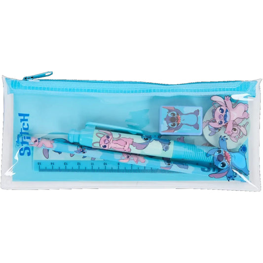 Stitch - Set Cancelleria in Astuccio con Accessori a Tema