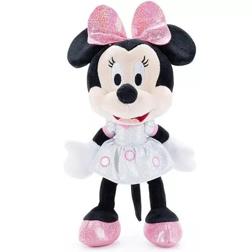 Disney Minnie Peluche 25 cm Disney Anniversary 100 Anni - Giocattolo Ufficiale