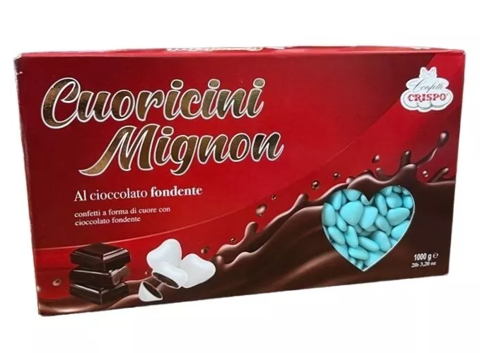 CONFETTI Crispo CUORICINI MIGNON CELESTI