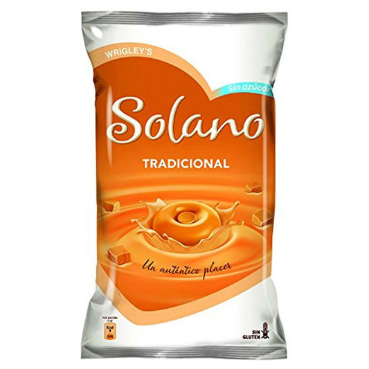 Caramelle Solano Tradicional Senza Zucchero - Busta 1 kg Caramelle al Caramello Senza Glutine