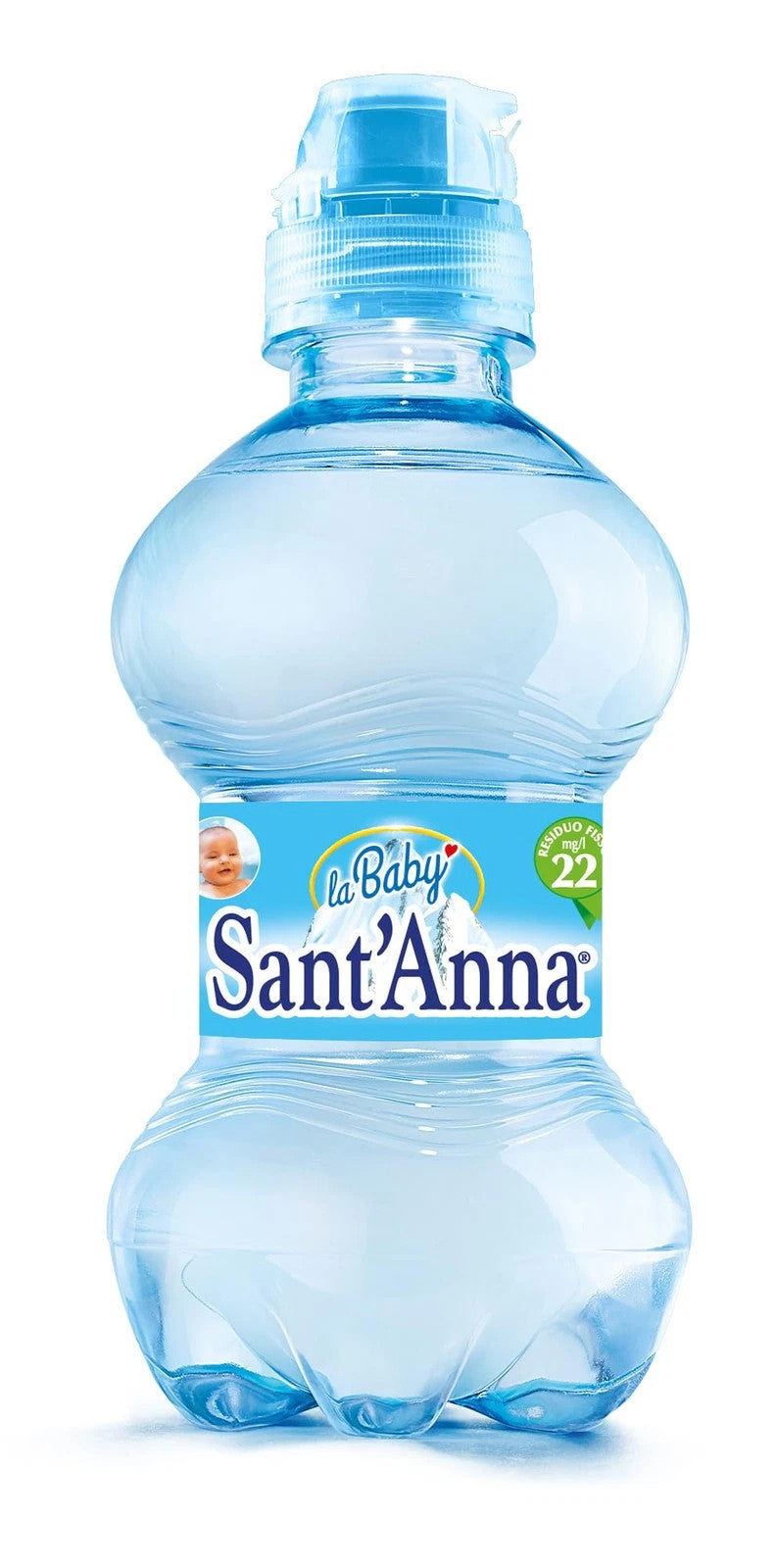 ACQUA SANT'ANNA Baby Naturale 0,25 litri 24 Bottiglie Bambino 4 confezioni da 6