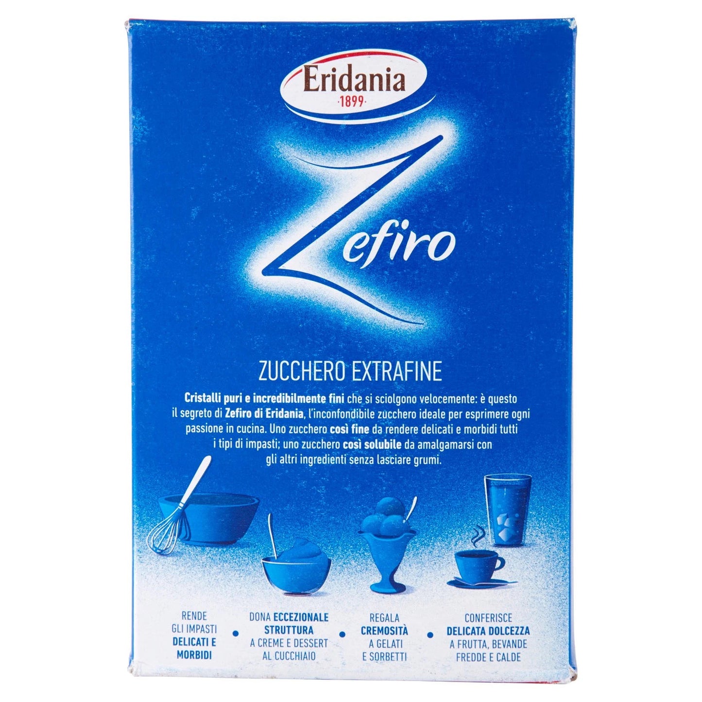 Zucchero 5 KG Eridania ZEFIRO Caffè Super Fine Confezione 1 kg Extra fine Sugar