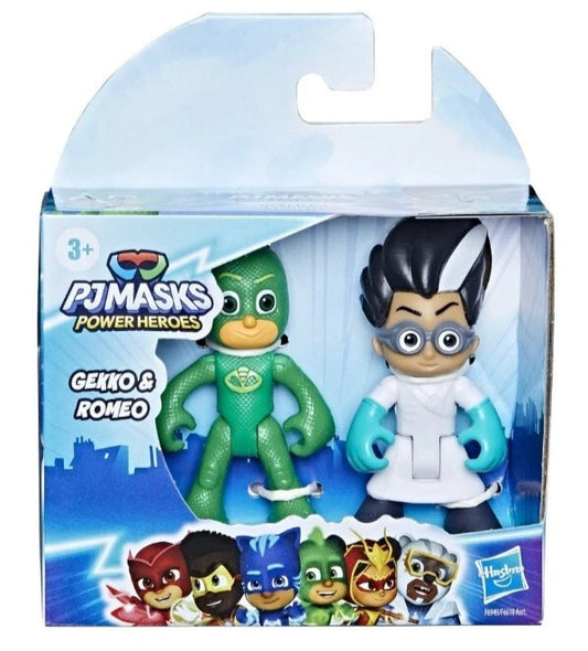 PJ Masks Power Heroes Gekko & Romeo - Set 2 Action Figure Hasbro