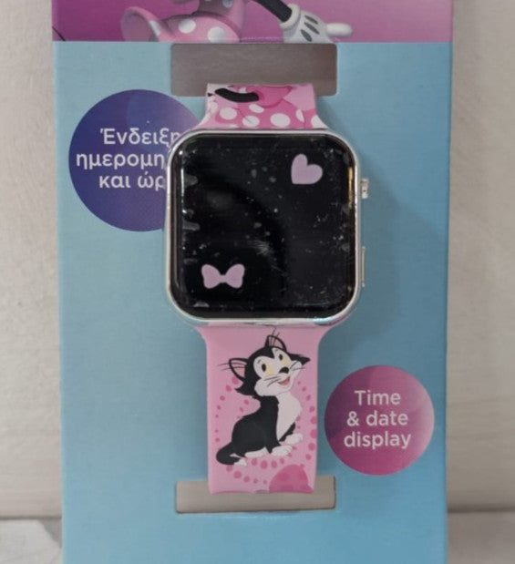 Disney Minnie - Orologio LED Digitale per Bambini con Display Ora e Data