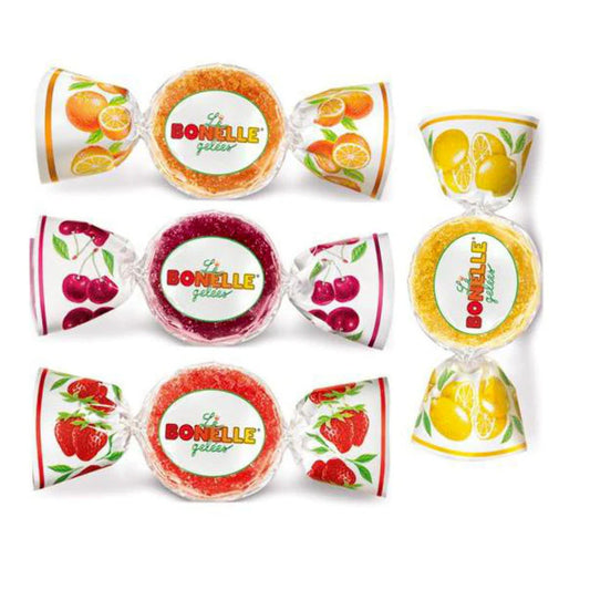 Bonelle Fida Le Gelées - Caramelle Gelée Miste 100% Vegan (Formato Scorta 1 kg)