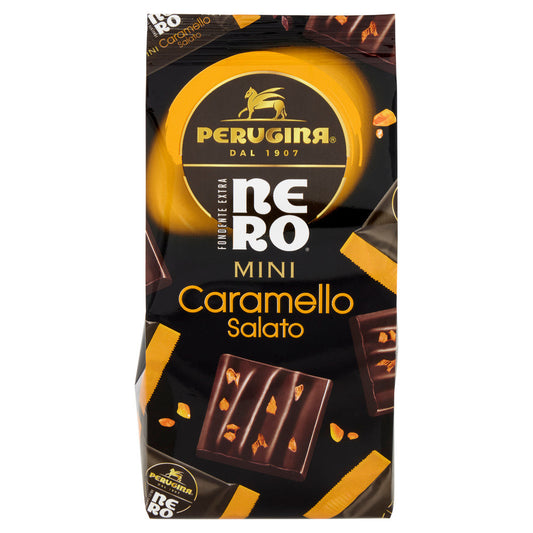 NERO PERUGINA CARAMELLO SALATO Mini Cioccolato Fondente Cacao 150 gr Sacchetto