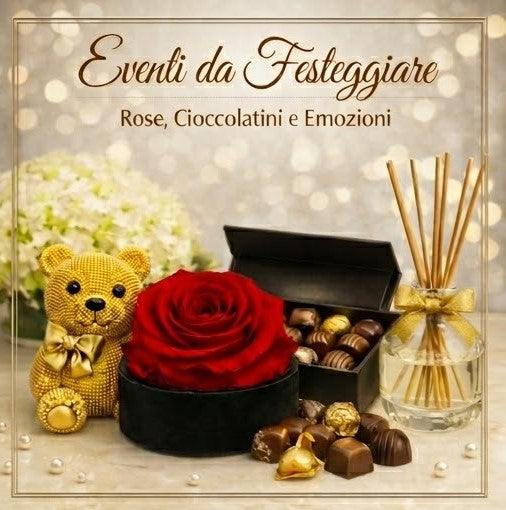 SCATOLE, ROSE, IDEE REGALO