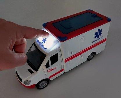 Ambulanza Giocattolo Luci e Suoni – City Service