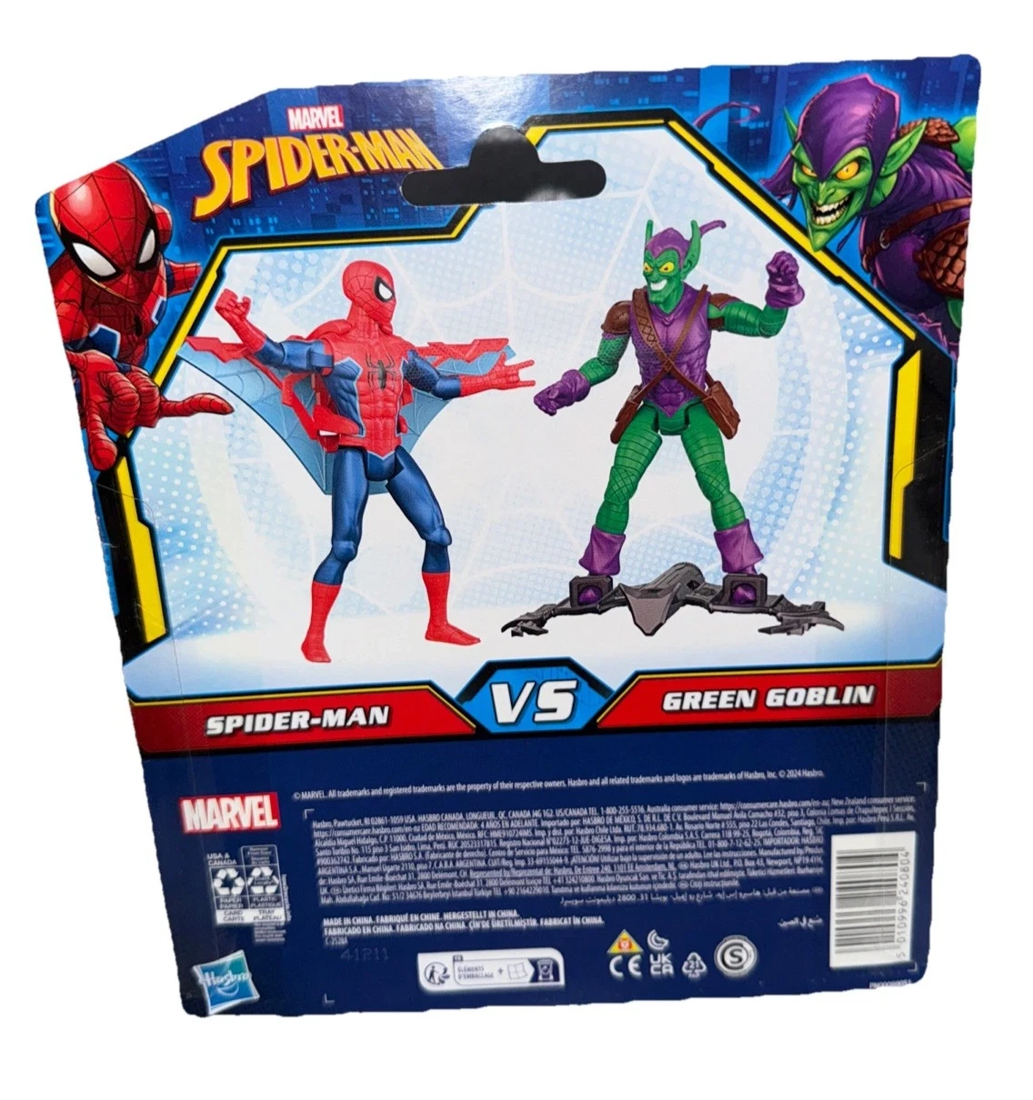 Spider‑Man vs Green Goblin