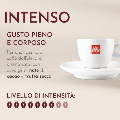 Illy Caffè Macinato Intenso 100% Arabica – Ideale per Moka