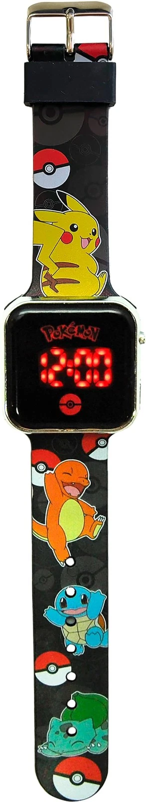 Orologio POKEMON da polso Digitale LED Kids Sveglia Ora Data Bracciale Originale