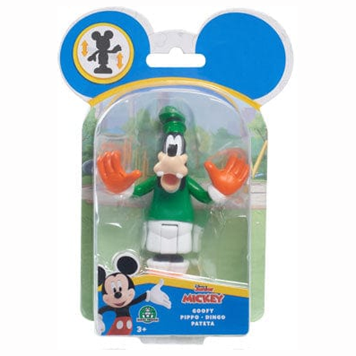 PIPPO Action Figure 7,5 cm Articolazione Braccia Disney Junior Topolino Mickey