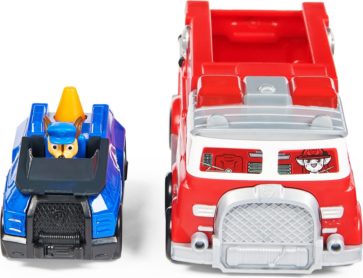 Paw Patrol True Metal Ultimate Fire Truck Team Pack - Set Veicoli Metallici Spin Master