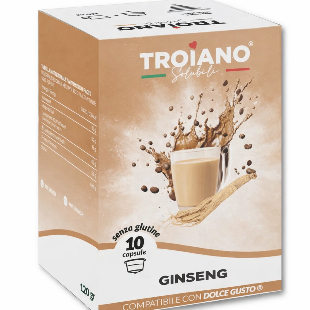 Ginseng Zuccherato – 10 Capsule Compatibili Dolce Gusto®