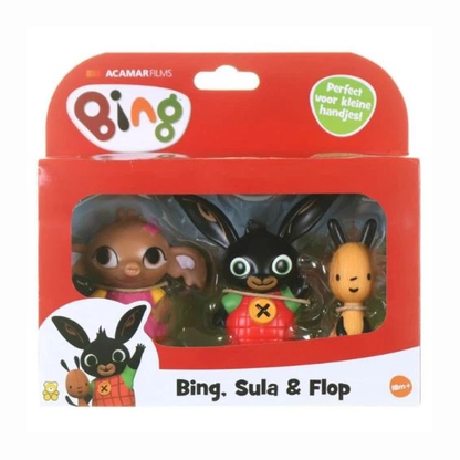 Bing Set 3 Personaggi Bing, Sula & Flop