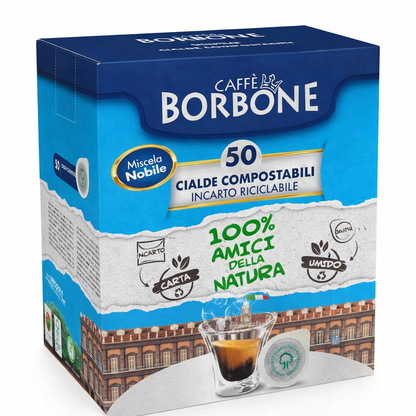 Caffè Borbone Miscela Nobile – 50 Cialde Compostabili