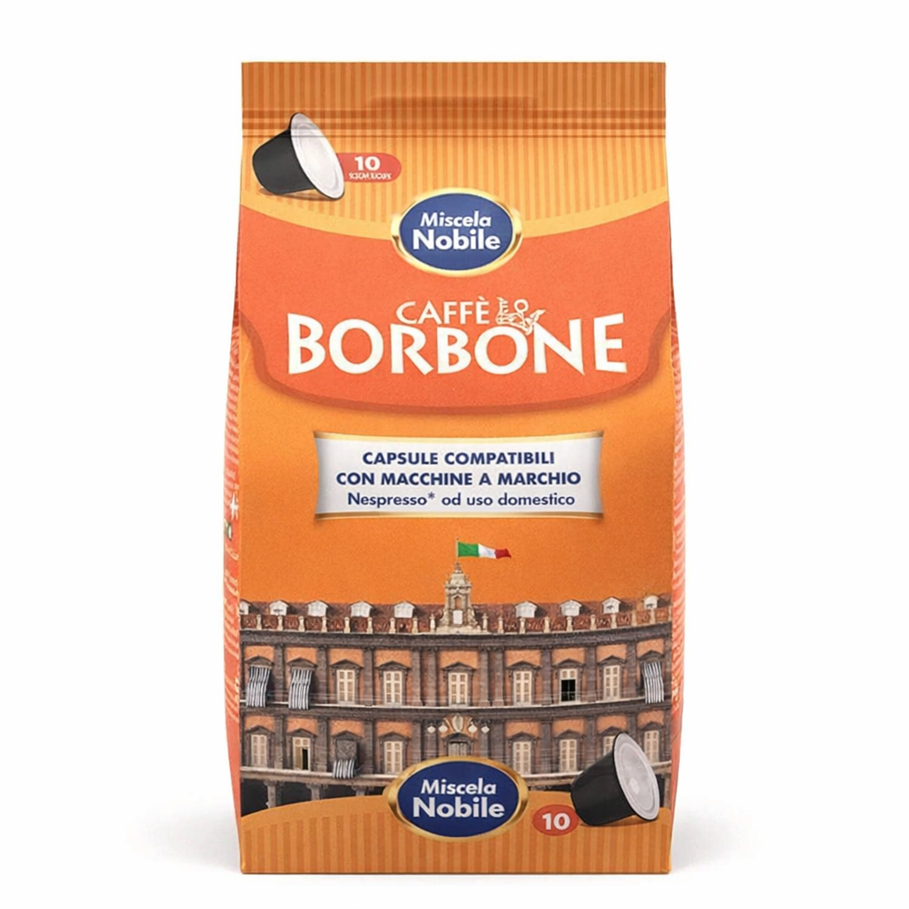 Caffè Borbone Miscela Nobile – Capsule Compatibili Nespresso (10 pz)