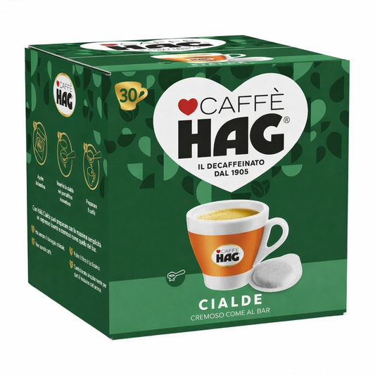 Caffè Hag Il Decaffeinato – Cialde Cremoso Come al Bar (30 Cialde)