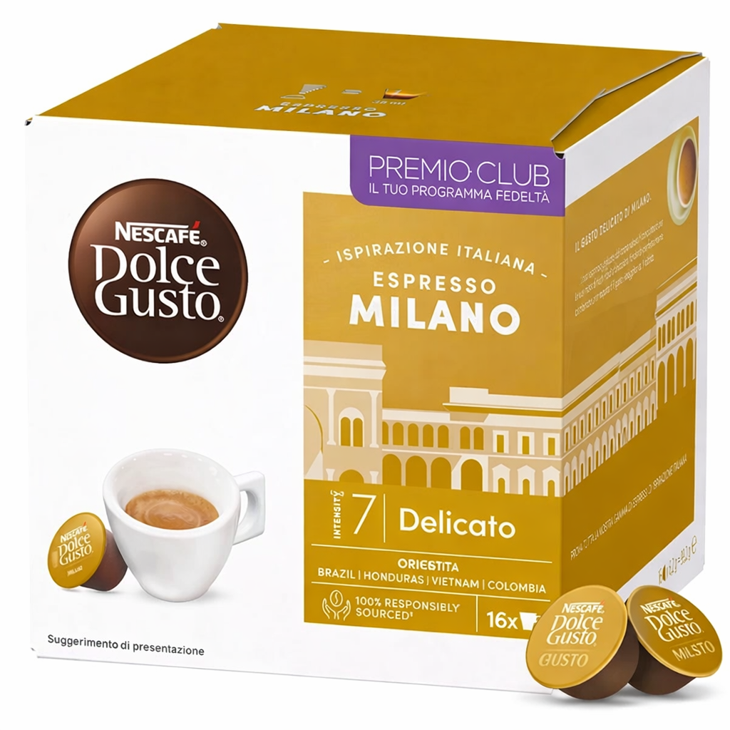Nescafè Dolce Gusto Milano - 16 Capsule