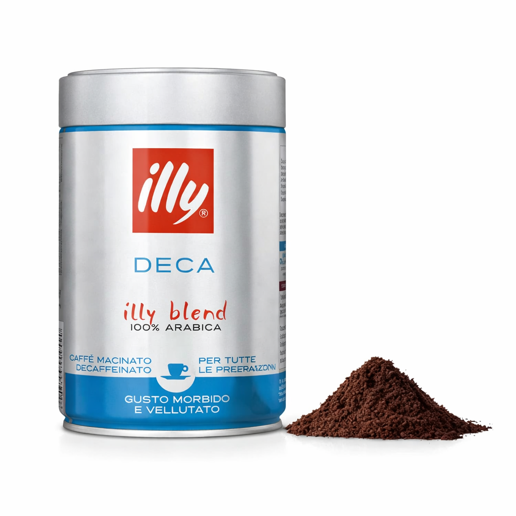 Illy Deca – Caffè Macinato Decaffeinato 100% Arabica