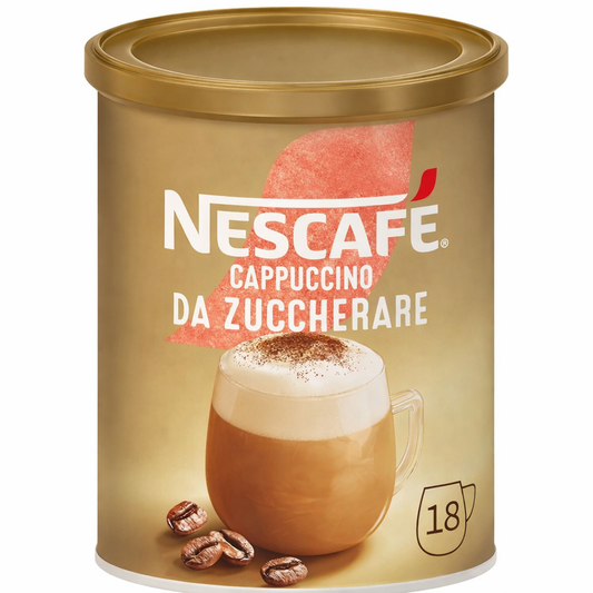 Nescafé Cappuccino da Zuccherare – 18 Porzioni