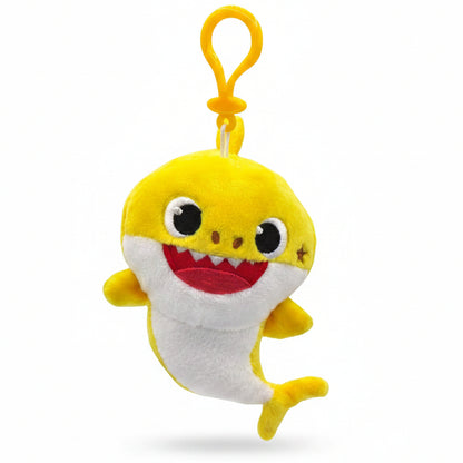 Baby Shark Giallo - Peluche Portachiave Sonoro