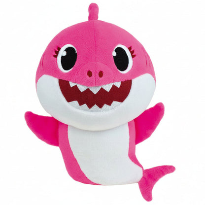 Baby Shark Peluche Rosa Portachiave Sonoro