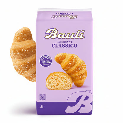 Bauli Croissant Classico - Confezione da 6 Pezzi