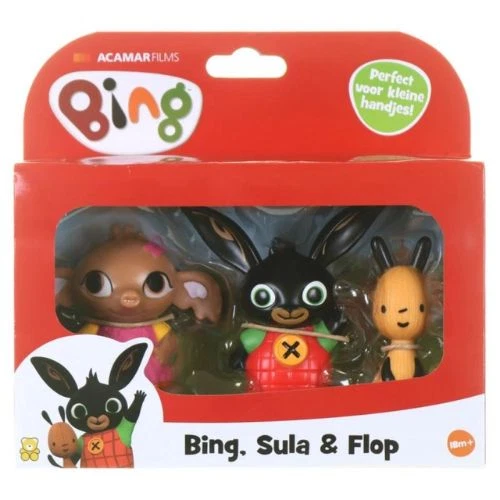 Bing Set 3 Personaggi Bing, Sula & Flop