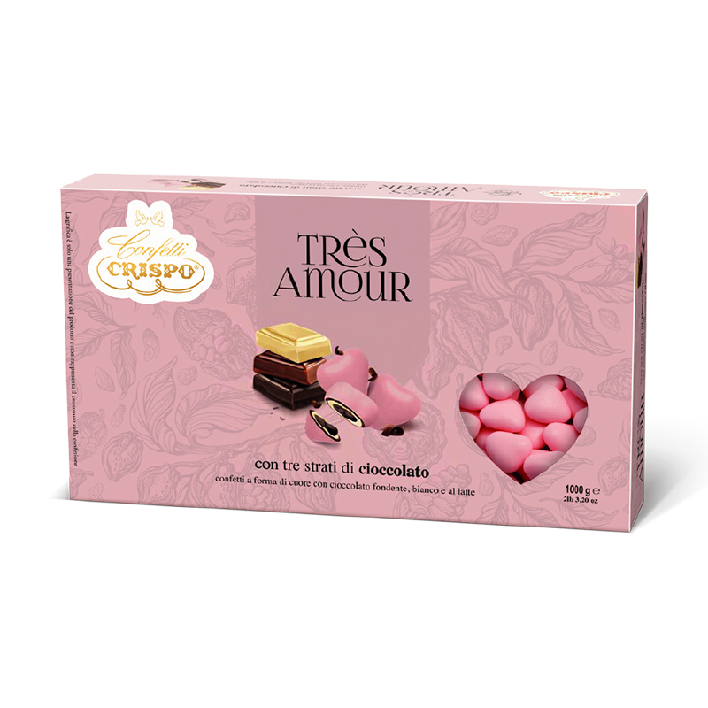 CONFETTI Crispo TRES AMOUR ROSA
