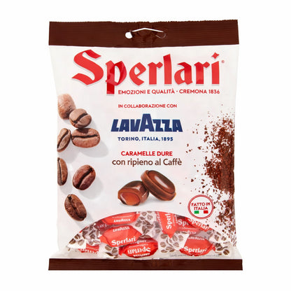 Caramelle Dure Sperlari in Collaborazione con Lavazza - Con Ripieno al Caffè
