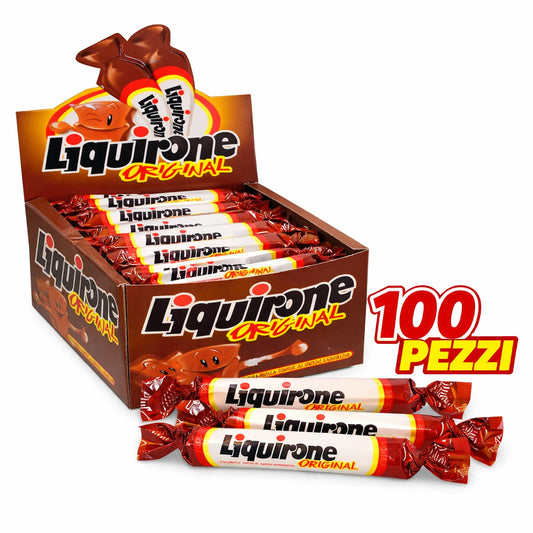 Liquirone Original - 100 Pezzi di Caramelle Morbide alla Liquirizia