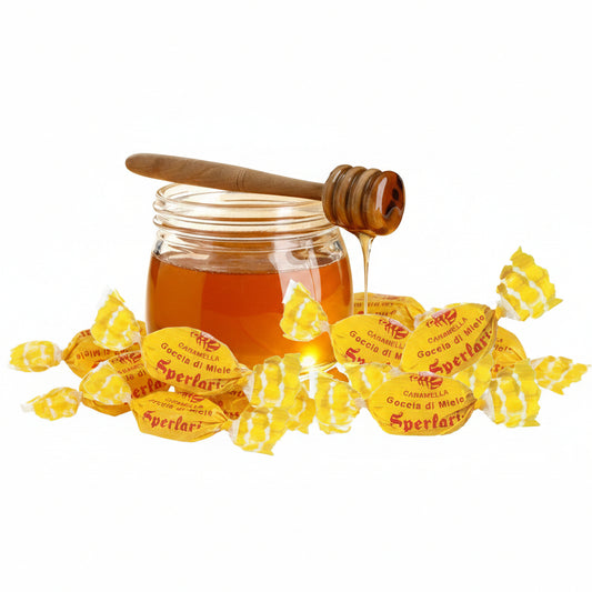 Caramelle Sperlari Galatine - Maxi Busta 1 kg Scorta Caramelle al Miele