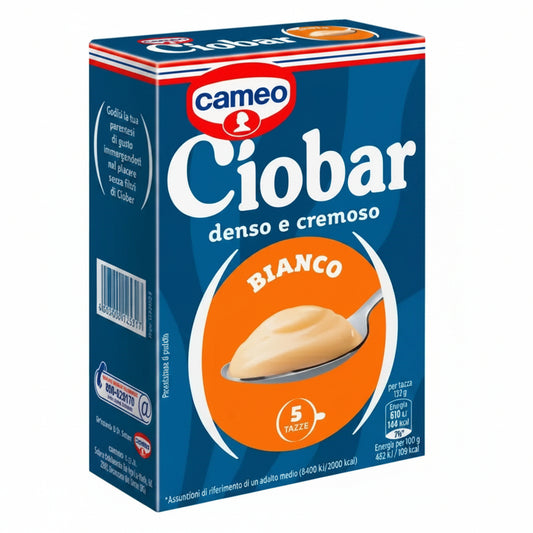 Cameo Ciobar Bianco Denso e Cremoso - Confezione da 5 Buste