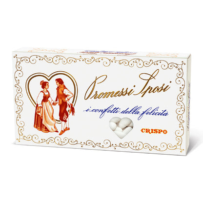 Confetti Crispo Promessi Sposi Bianchi alla Mandorla - Confezione 1 kg