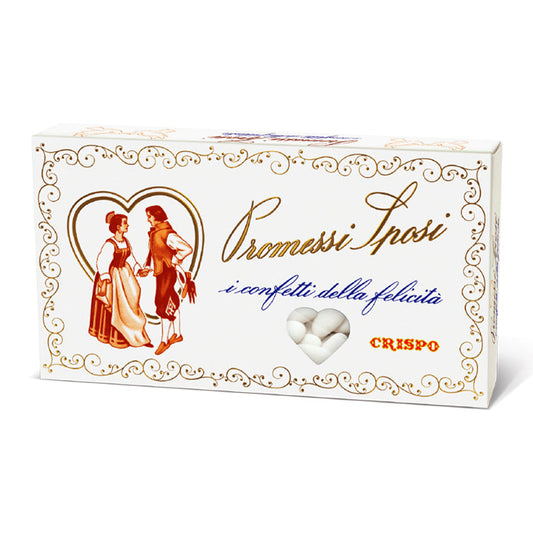 Confetti Crispo Promessi Sposi Bianchi alla Mandorla - Confezione 1 kg