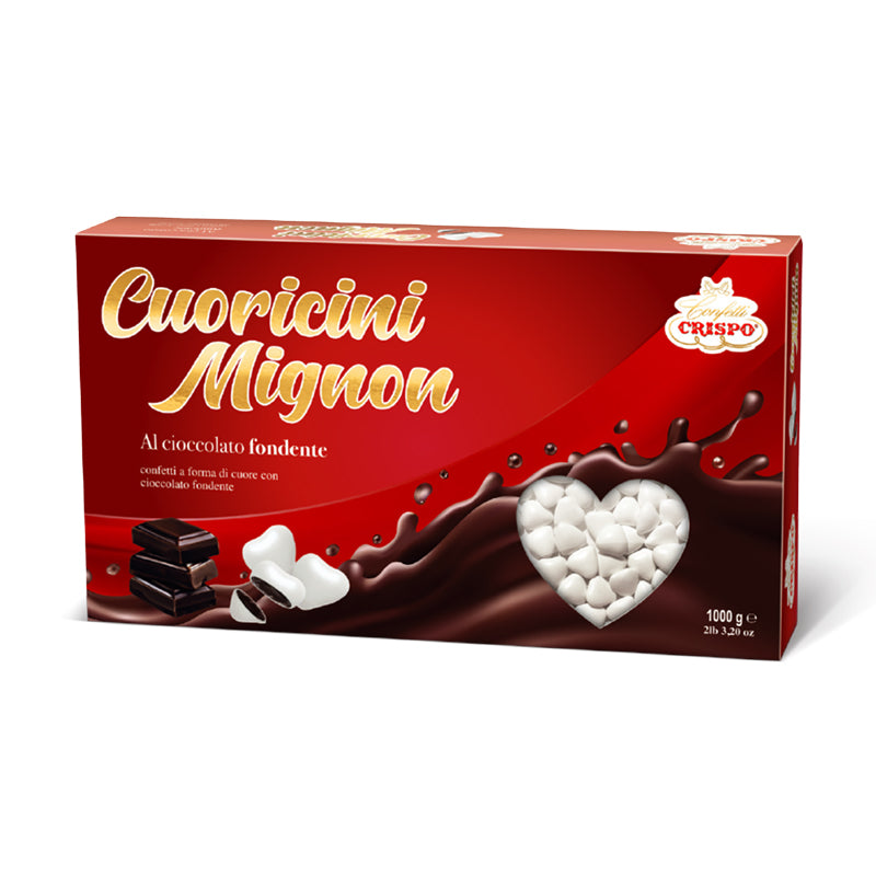 CONFETTI Crispo CUORICINI MIGNON BIANCHI