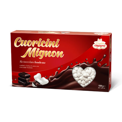 CONFETTI Crispo CUORICINI MIGNON BIANCHI