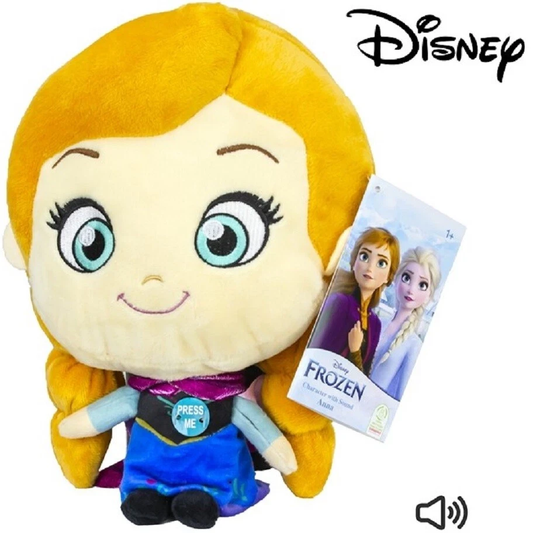 Disney Frozen – Peluche Anna Parlante 25 cm